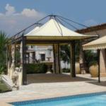 Gazebo in acciaio zincato verniciato