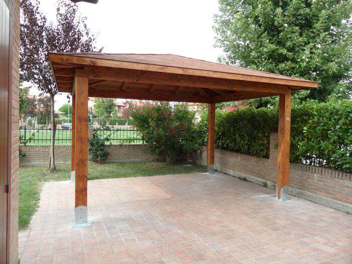 Gazebo in legno lamellare su misura amalegno Gazebo legno lamellare