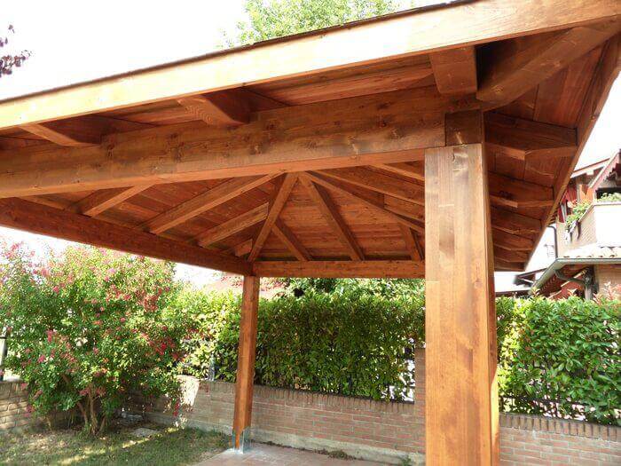 Gazebo in legno lamellare su misura amalegno Gazebo legno lamellare